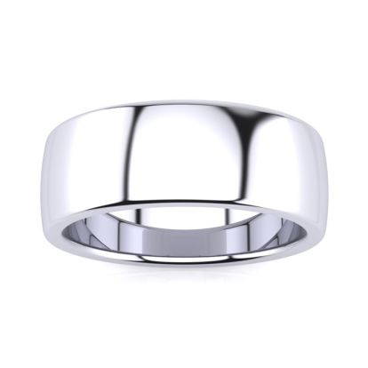 8MM High Grade Stainless Steel Wedding Band