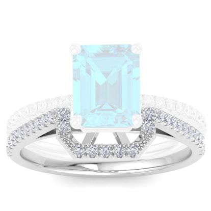 1/4 Carat Diamond Band In 14 Karat White Gold