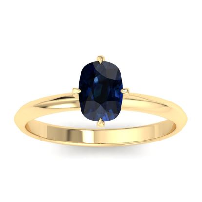 Sapphire Ring: 1 Carat Sapphire Ring
