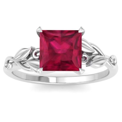Ruby Ring: 1 1/2 Carat Ruby Ring