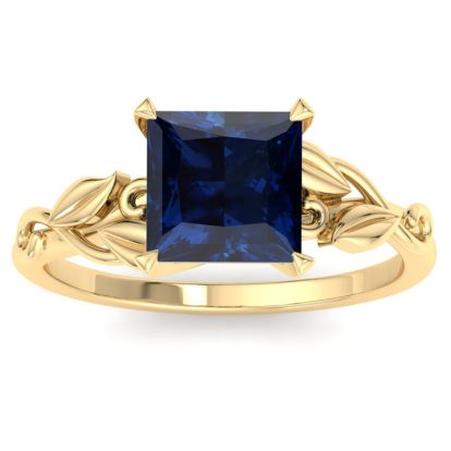Sapphire Ring: 1 1/2 Carat Sapphire Ring