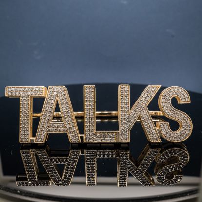 Mercedes Mone TALKS Palm Cuff Ring