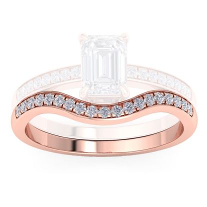 1/5 Carat Diamond Band 14K Rose Gold