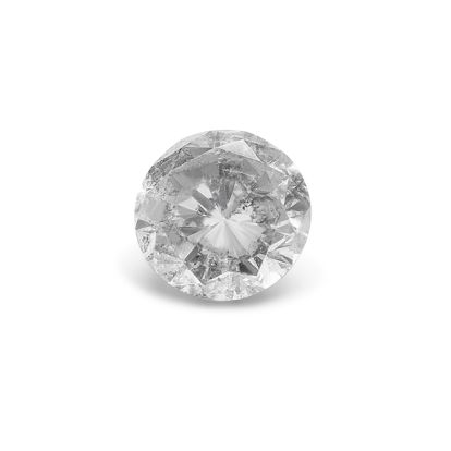Estate Jewelry 0.50 Carat Loose Round Natural Diamond, Chipped Diamond
