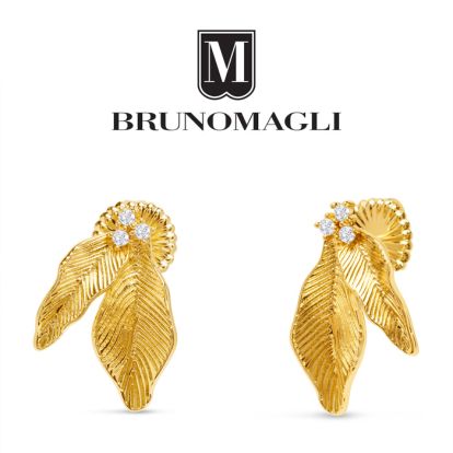 Bruno Magli Chiara Gold Earrings