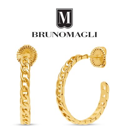 Bruno Magli Cecelia Gold Hoop Earrings