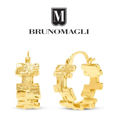Bruno Magli Angelica Gold Hoop Earrings