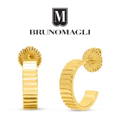 Bruno Magli Anna Gold Hoop Earrings