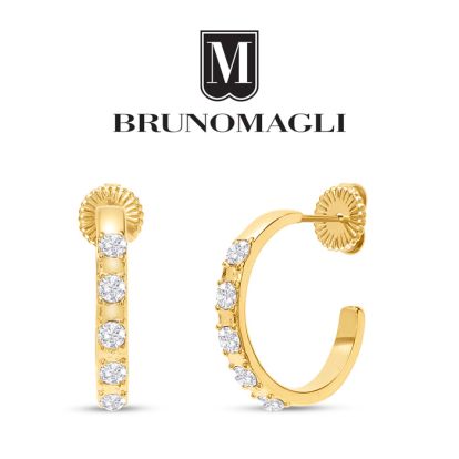 Bruno Magli Martina Gold Hoop Earrings