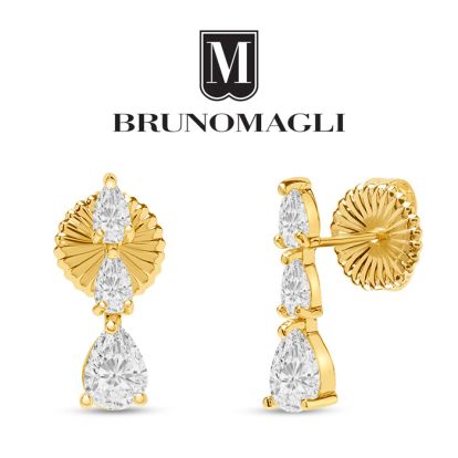 Bruno Magli Livia Gold Drop Earrings