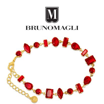Bruno Magli Renata Gold Bracelet, Rubino