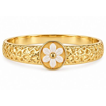 Draper James Signature Magnolia Gold Bangle