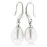 Pearl Drop Earrings With 8-9MM Freshwater Pearls Image-1