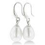 Pearl Drop Earrings With 8-9MM Freshwater Pearls Image-2