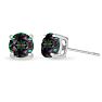 2 Carat Mystic Topaz Earrings in Sterling Silver Image-1