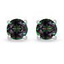 2 Carat Mystic Topaz Earrings in Sterling Silver Image-2