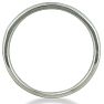 1/4 Carat Diamond Wedding Band In 14 Karat White Gold Image-4
