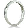 1/4 Carat Diamond Wedding Band In 14 Karat White Gold Image-5