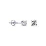 1/4 Carat Diamond Stud Earrings In Platinum Image-1