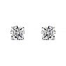 1/4 Carat Diamond Stud Earrings In Platinum Image-2