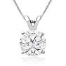 Fine 1.50ct 14k White Gold Diamond Pendant, Lowest Price Ever. Image-1
