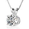 Fine 2.00ct 14k White Gold Diamond Pendant, Lowest Price Ever. Image-2