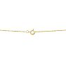 1/3ct 14k Yellow Gold Princess Diamond Pendant Image-3