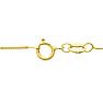 .85ct 14k Yellow Gold Princess Diamond Pendant Image-3