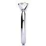 1 1/4 Carat Diamond Solitaire Engagement Ring In 14K White Gold Image-3