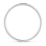 6 MM Polished Men's Titanium Ring Wedding Band Image-3