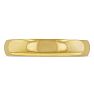 4mm Gold Polished Titanium Wedding Band
 Image-1