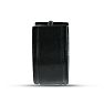 Men's 7 MM Black Stainless Steel Hoop Huggie Earring
 Image-2