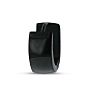 Men's 7 MM Polished Black Stainless Steel Hoop Huggie Earring
 Image-3