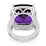 12ct Purple Amethyst Cocktail Ring Image-3