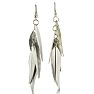 Lightweight Multi-Leaf Dangle Earrings Image-1