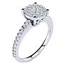 1/2ct Pave Diamond Engagement Ring
 Image-2