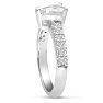 1 1/2ct Pear Shaped Diamond Engagement Ring Crafted in 14 Karat White Gold, Also Available in Yellow and Rose Gold Image-4