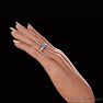 2 1/2 Carat Halo Diamond Engagement Ring In 14 Karat White Gold Image-7