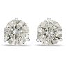 2 Carat Diamond Martini Stud Earrings In 14 Karat White Gold Image-2