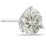 2 Carat Diamond Martini Stud Earrings In 14 Karat White Gold Image-4