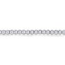 3.21 Carat Diamond Tennis Bracelet In 14 Karat White Gold, 7 1/2 Inches Image-3