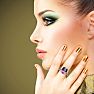 5-1/2 Carat Oval Shape Mystic Topaz Ring In Solid Sterling Silver  Image-6