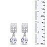 Swarovski Elements Crystal Drop Earrings
 Image-4