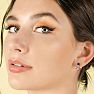 14K White Gold Branch Diamond Earring Jackets Image-5