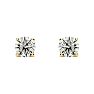 1/5 Carat Diamond Stud Earrings In 14 Karat Yellow Gold Image-2