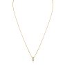 1/4ct 14k Yellow Gold Diamond Pendant Image-3