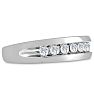 Men's 1/2ct Diamond Ring In 10K White Gold Image-2