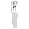 Men's 1/2ct Diamond Ring In 10K White Gold Image-5