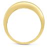 Men's 1/2ct Diamond Ring In 10K Yellow Gold Image-4