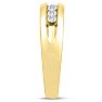 Men's 1/2ct Diamond Ring In 10K Yellow Gold Image-5